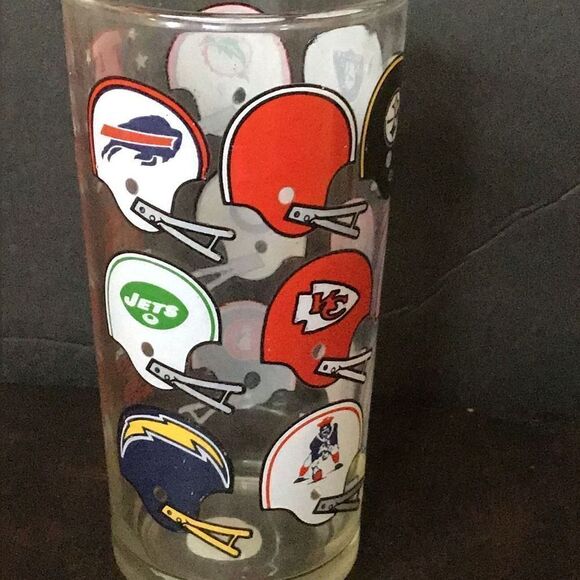 Vintage American League NFL teams glass￼ - Picture 3 of 8